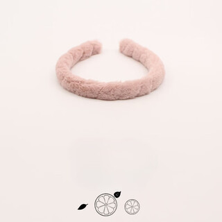 Oxygen plush hairband for women, versatile face wash, internet celebrity makeup, hair clip pressing hair headband, headband, hair bundle, simple hair accessories, pink