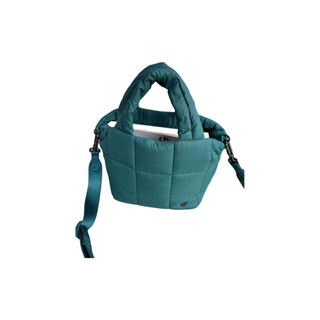 Lululemon 5l quilted grid fashion classic nylon shoulder crossbody bag regular women blue green