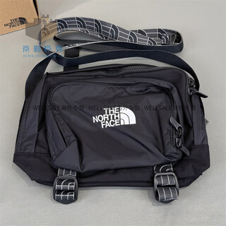The north face (the north face) 25 spring and summer new shoulder bag for men and women, outdoor lightweight and convenient crossbody bag 8amv 4hf black recycling style 25 spring and summer under 20 liters