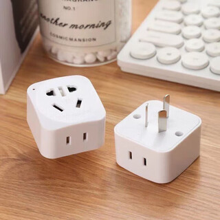 Bull (bull) same national standard pure copper strip switch socket three plug three hole switch socket 10 with switch (one pack) without - three plug to two hole e switch