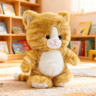 Beishangxing plush toy kitten doll pillow doll children's companion rag doll birthday gift for women new year's gift for men