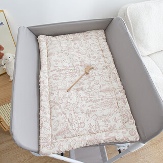Xiaolong habi baby changing table nursing table cotton mat newborn mattress pure cotton changing table accessories baby changing table sleeping pad forest rabbit class a changing table mat 40*70