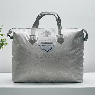 Yusenyi oxford cloth storage bag organizer bag clothing kindergarten large capacity extra large quilt luggage bag mobile gray feather flower can bear 50jin jin equals 0.5kg small size 56x45cm holds 1~3jin jin equals 0.5kg quilt 1-small size 56x