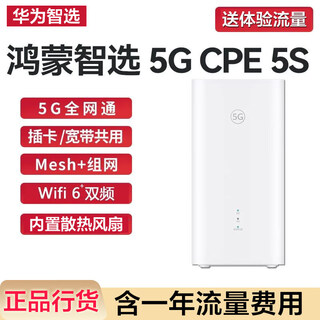 速佰琦5Gcpe联通物联纯流量上网卡不限速全国通用流量包年卡千兆插卡路由器随身wifi高速流量无线上网卡 联通5G包年【2000G/月】+华为H153