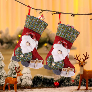 Extreme space christmas stockings christmas decorations gift bags christmas tree ornaments apple bags christmas eve candy bag socks