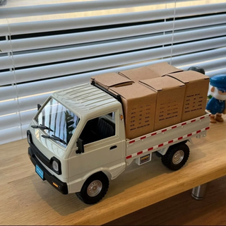 Children's rc remote control car wuling hongguang van off-road car boy toy engineering children's day gift 1 small tire 1 rechargeable battery