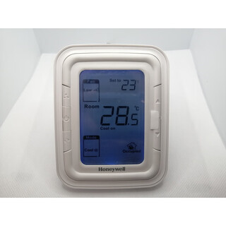 Honeywellhoneywell vertical style t6861v2wb central air conditioning thermostat lcd screen controller panel blue_vertical style t6861v2wb