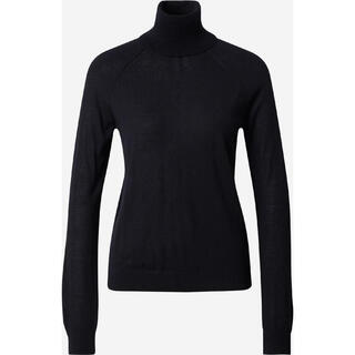 Boss women's sweater warm and breathable autumn and winter daily knitted simple schwarz one size | m
