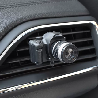 Yusenyi car perfume ornaments creative imitation retro camera car air conditioning vent women's aromatherapy car interior supplies canon camera air vent clip 1g