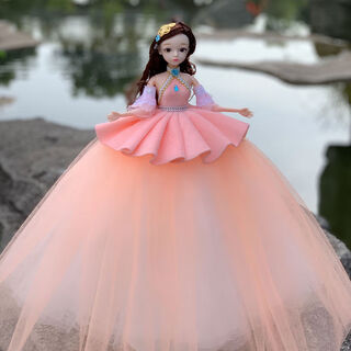 Shantou lincun king of glory large wedding dress doll girl toy birthday gift gift princess doll dress up snow ya daqiao