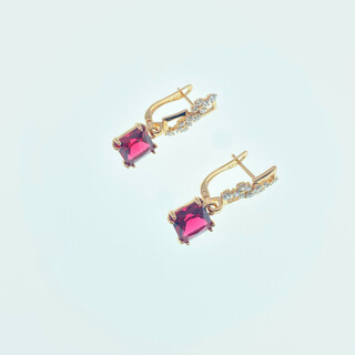 Xuping xuping jewelry alloy fashionable temperament simple versatile commuter ear buckle gift jewelry x000684081 ear buckle