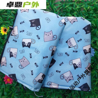 Electric car winter gloves, motorcycle battery car cotton handlebar covers, waterproof thickened velvet windproof warm protective gloves, winter blue owl velvet warm gloves