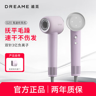 Chai mi shao guang g20 high-speed negative ion household hair dryer constant temperature quick-drying hair dryer hair dryer high-power hair care negative ions lilac purple