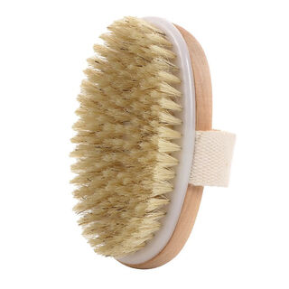 French bulldog special bristle brush dog comb to remove floating hair short-haired dog bath dual-use massage brush artifact bulldog paint hand brush
