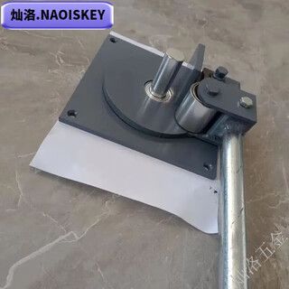 Naoiskey small manual steel bar bending machine construction threaded steel bar bending machine hoop bending machine flat iron bending hand plate construction site labor-saving king thickened duluo shaft center column with bearing protection sleeve