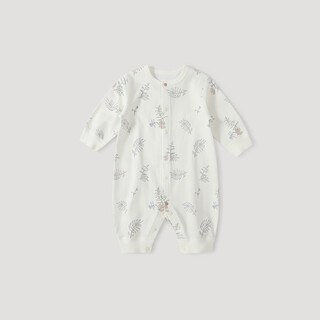 Bali piggy baby jumpsuit, spring and autumn newborn baby clothes, baby clothes for young children, pure cotton type a baby clothes, bellflower 73cm