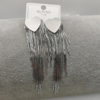 Xuping xuping jewelry love tassel earrings personalized design girls daily versatile gifts t000931932 earrings