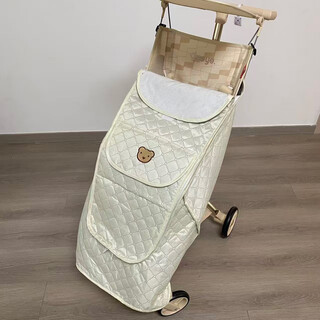 Younawa pocket car sleeping bag winter warm outing bag maruya t2 xiaohuzi t3t18 foot cover windproof and cold protection accessories three-layer quilted-off-white windproof foot cover