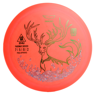 Yikun discs frisbee throwing disc zhu fuzhi swallow series golf training wing orange (155g)