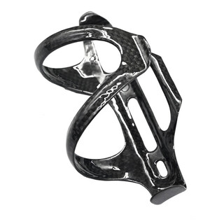 He jiagong bicycle water bottle rack mountain road bike universal carbon fiber cycling bicycle water bottle rack water cup bracket free black side pull 3k bright screws