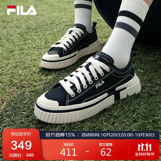 Fila official fault shoes loop women's shoes canvas shoes 2025 casual sports shoes white shoes sneakers