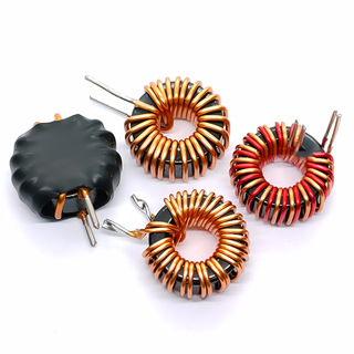 Hanshi hengye iron-silicon-aluminum magnetic ring inductor 10uh 1.0 line 10a vertical/50 pcs