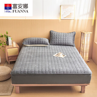 Lady laura fu anna 2025 new winter type a baby velvet quilted bed sheet baby velvet bed sheet three-piece set milk velvet bed starry sky gray single bed sheet 90cm*200cm