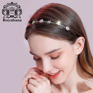 Royal sasa royal salsa hair hoop female fresh internet celebrity starfish shell head hoop fabric hair accessories hairpin hairpin headdress head flower