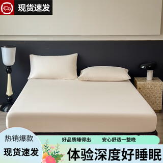 Mercury series home textiles 2025 new 230g fully matte baby velvet sheet no static aurora white +25cm single sheet 200cm*220cm