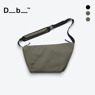 Db挪威斜挎包腰包时尚挎包都市男女休闲轻便户外包新品成人联名款 苔藓绿20L（Mash Green）