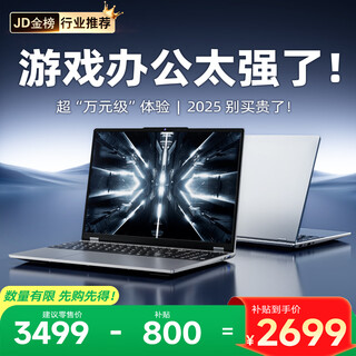 夏新（Amoi）【补贴400】2025款笔记本电脑高性能book金属轻薄本网课学习设计便携商务办公游戏本大学生手提pro