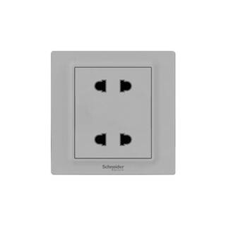 施耐德璟意系列星云灰四孔插座A3S426U2_SL_C1 四孔插座 璟意星云灰