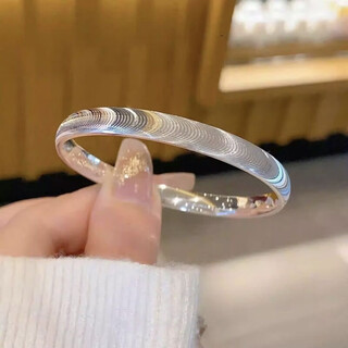 Authentic 9999 cat's eye sterling silver bracelet solid closed mouth fashionable young gift box for girlfriend and wife chinese valentine's day gift 25g cat's eye silver bracelet women's sterling silver closed mouth 56mm+gift box+certificate recommended 85-100jin jin equals 0.5kg