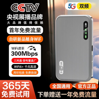 Xiaoxun intelligent free traffic in the first year mobile portable wifi 6 high-speed unlimited traffic 5g gigabit wireless network 2025 national universal portable car router internet card official starry sky blue top edition - free 1-year traffic - dual-band dual-core