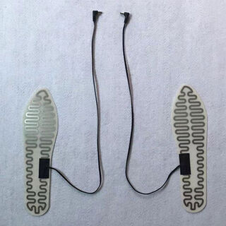 滑雪鞋电热鞋垫电热片鞋垫加热片暖脚宝暖脚宝电热保暖 大码4245码