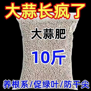 大蒜膨大素专用肥防干尖增产粗壮高产 葱姜蒜植物肥料【10斤】