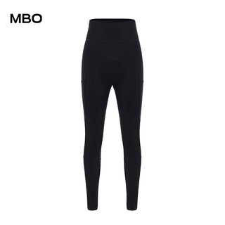 Meissenland (mbo) women's portable storage fleece cycling trousers t179c autumn and winter new double arrow road sports cycling jersey black xs