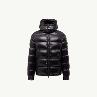 Moncler moncler maya men's hooded short down jacket - black m (2)