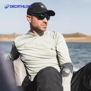 Decathlon fishing sports sun protection t-shirt breathable skin clothing sun protection jacket-5165631