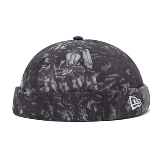New era spring street hip-hop trendy melon skin hat black black one size