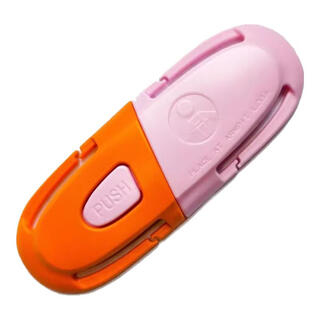 Sebeile car child safety seat fixer lock adjuster clip baby chest buckle anti-strangle buckle seat belt orange pink (025) no disassembly seat belt installation