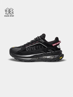 Kolon sport move alpha ltr hiking shoes for men and women, waterproof grip gtx v-soled outdoor shoes lufg5wn034-bk black 35.5 (215mm) 35 1/3
