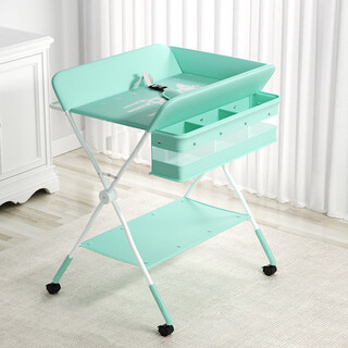 Dodoto diaper changing table liftable multifunctional diaper table baby care table baby changing table newborn mint green