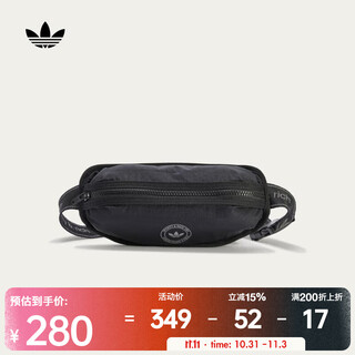 阿迪达斯 （adidas）Originals三叶草2025年男女S&R WAIST BAG联名款运动腰包 KA0717 F