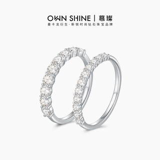 Mu can (own shine) official authentic liu guang shui yu pt950 platinum ring with diamonds and real diamonds cultured diamond ring as a gift for your girlfriend, narrow version about 35 minutes, size 11