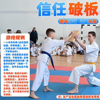 Mengtuojia team building trust breaking board taekwondo performance board karate performance board breaking board training test board props