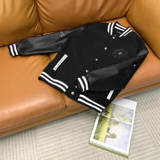 Kroxin 25 new autumn and winter style metal embroidered baseball jacket for couples picture 1 picture 1 m