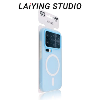 Biofeynor blue jelly two-in-one suitable for xiaomi 17promax new mobile phone case skin-friendly solid color advanced xiaomi15pro fashion 14 special magnetic anti-fall protective cover blue jelly two-in-one xiaomi 17