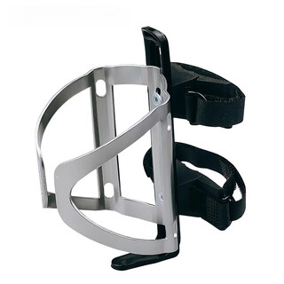 He jian gong bicycle water bottle rack adjustable opening mountain road bike cup holder velcro aluminum alloy water cup holder bc009 water bottle rack