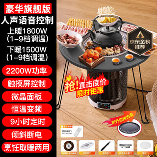 Xiaomi buyi five-sided multi-functional birdcage grill household indoor electric heater electric oven artifact 360 graphene heater + upgraded rolled steel discount 4 limited time special offer